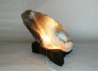 Nr.: 48 Salzstein Lampe Sockel Mooreichen Holz Hhe 30cm   120,- Versandkosten  16,-
Holzkunst Holzskulptur wood art home accessoire skulptur000019